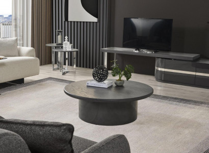 Coffee table, side table, living room table, gray wood design furniture
